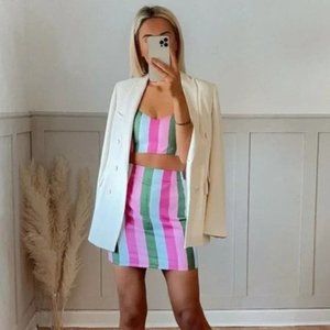 Zara Matching Stripped Set